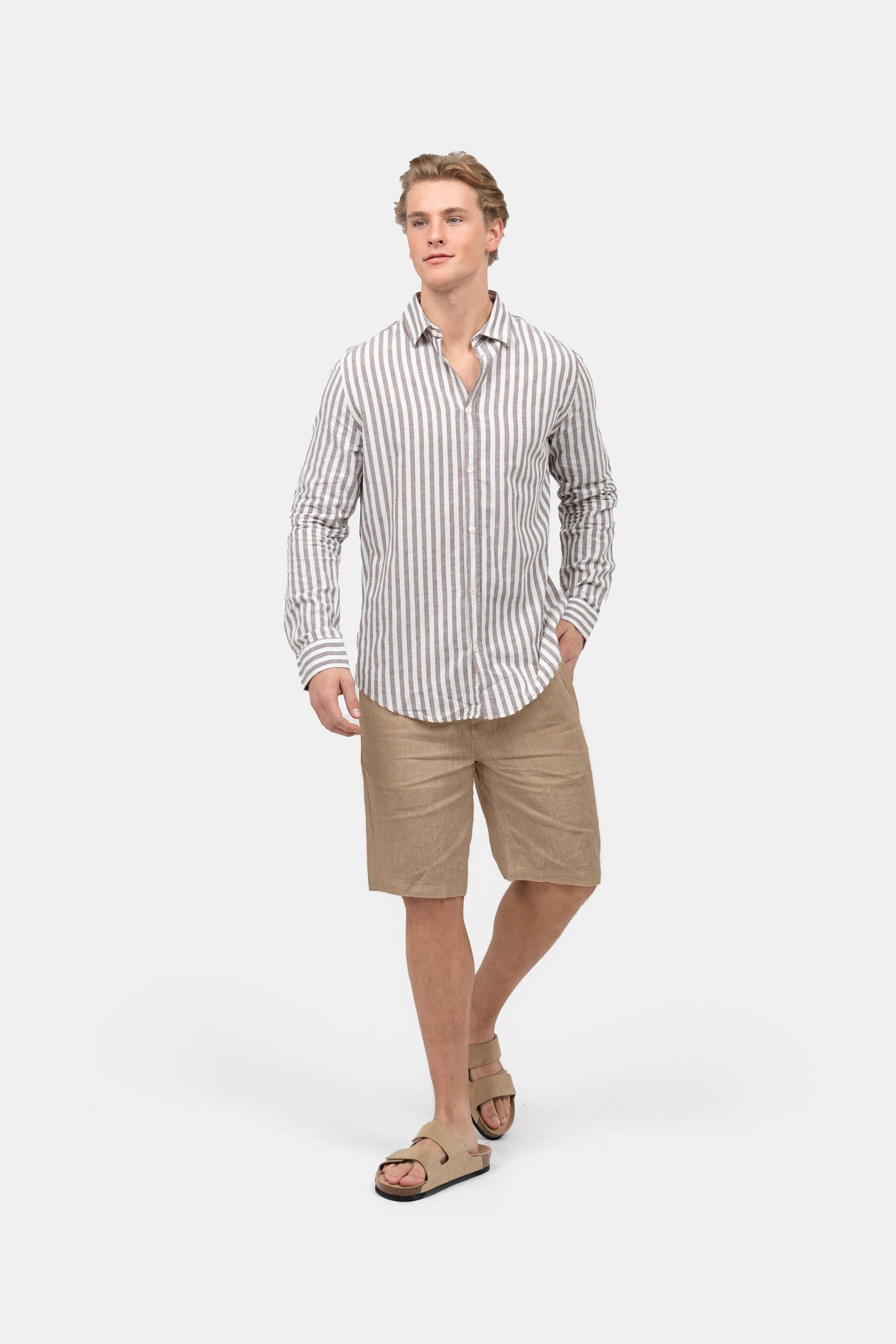 Hørshorts Mokka | Skagen-clothing.dk